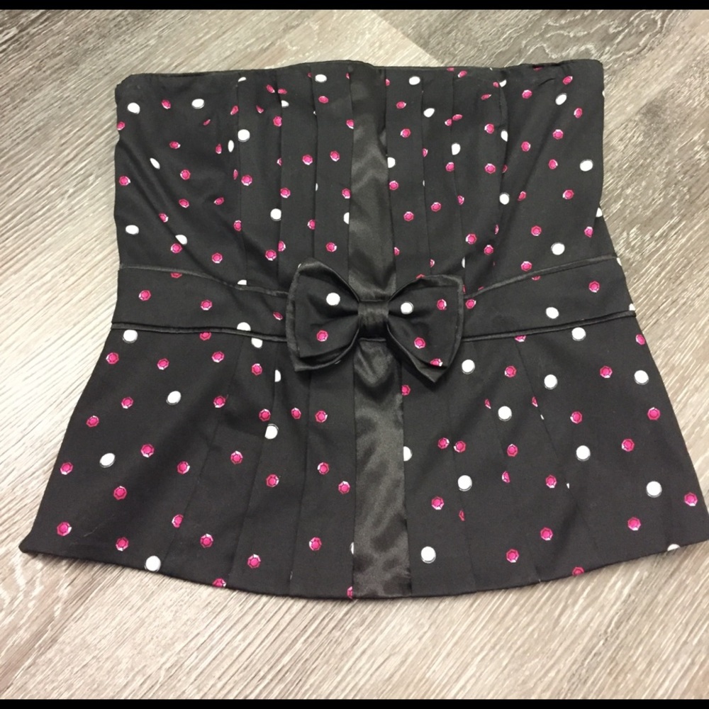 Whitehouse Blackmarket Strapless Top Size 6