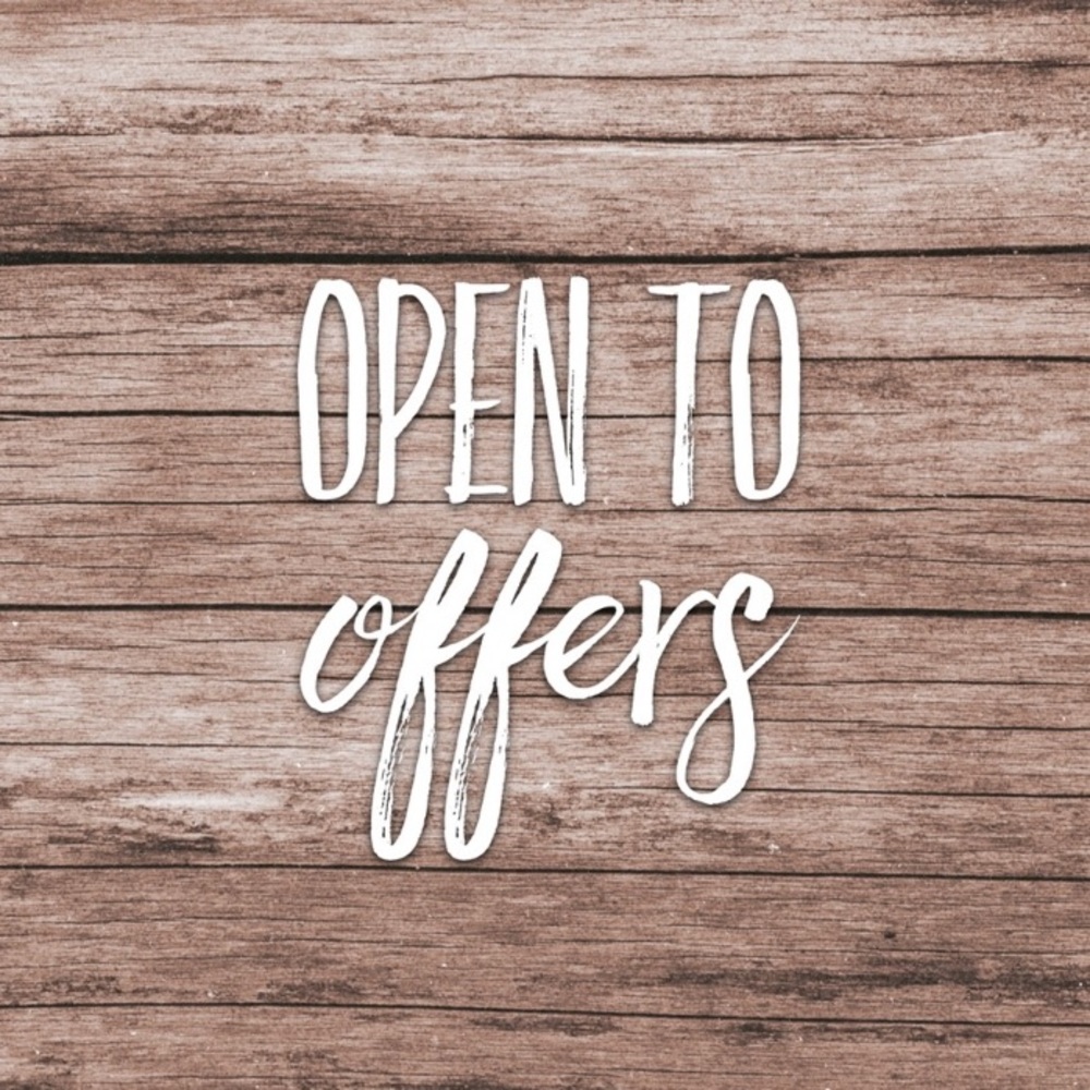 Offers Welcome • No Trades