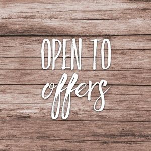 Offers Welcome • No Trades