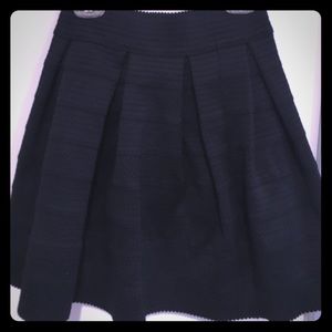 Express black skirt