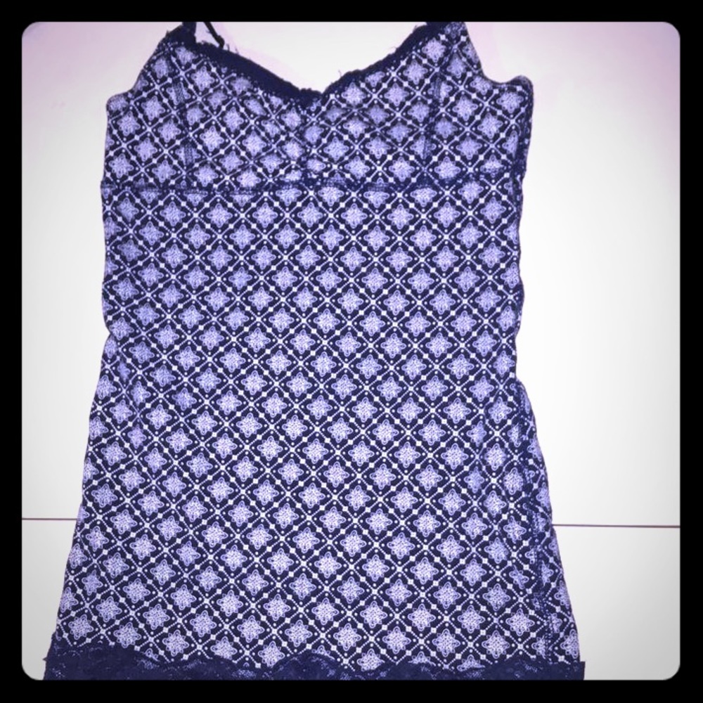 Patterned tank top