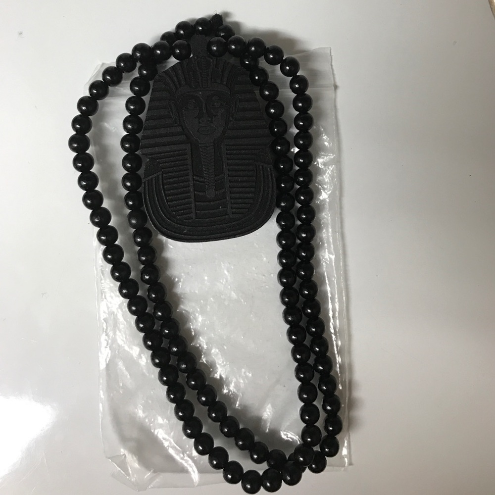 Goodwood NYC Black Pharaoh King Tut Necklace