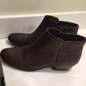 Sam Edelman Brown Leather Booties