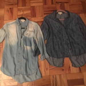 Cloth and Stone Denim Shirts