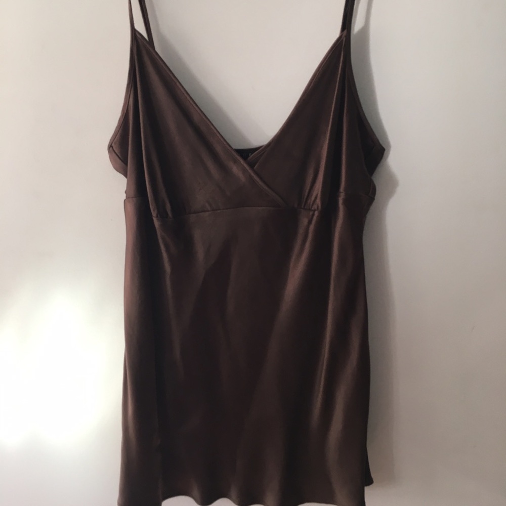 Women's brown Theory tank top
