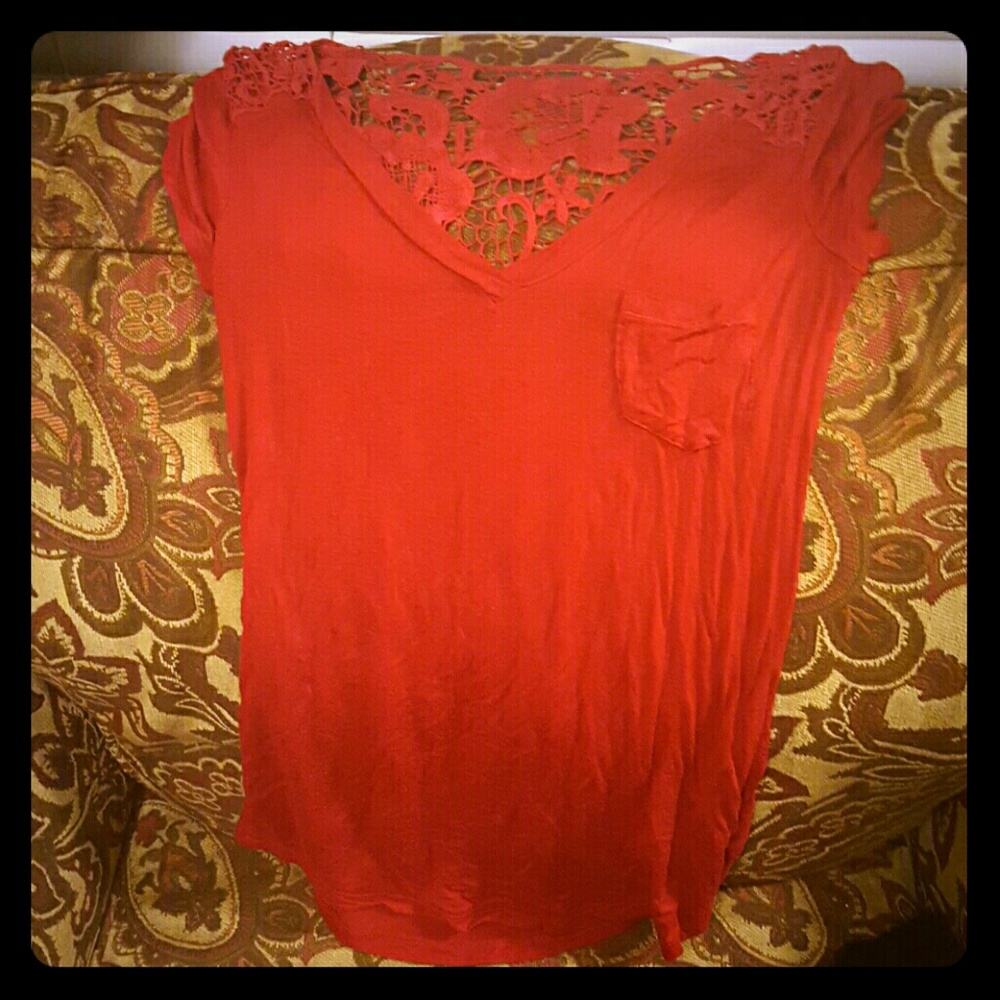 Flower cutout design, small beautiful shirt..