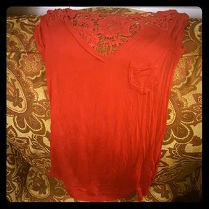 Flower cutout design, small beautiful shirt..