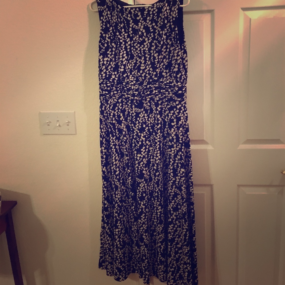 Black and White Maxi Dress