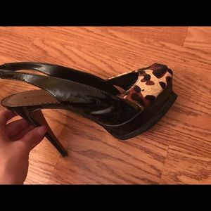 Bebe Zahara Leopard Heels