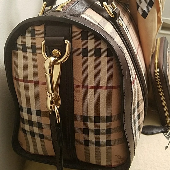 πBurberry Haymarket Alchester w/ walletπ - Picture 8 of 9