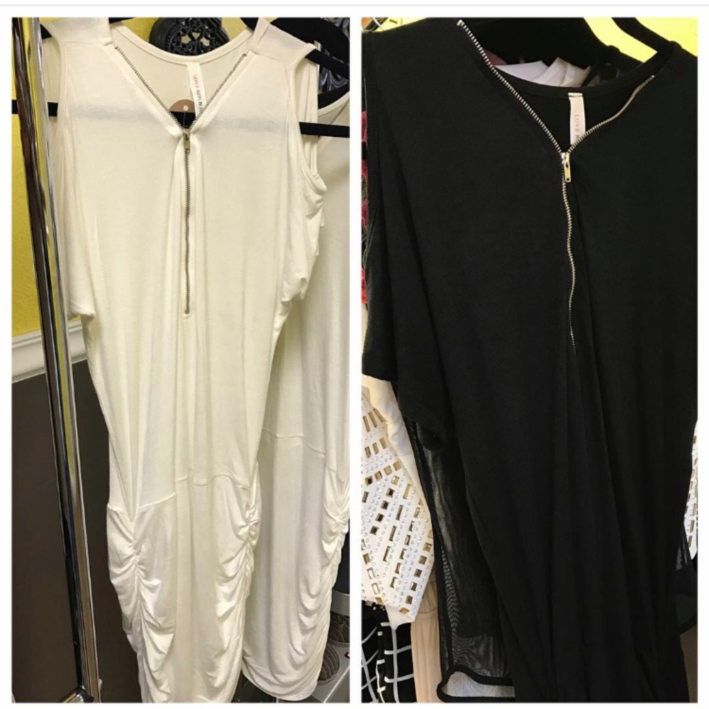 Zipper dresses