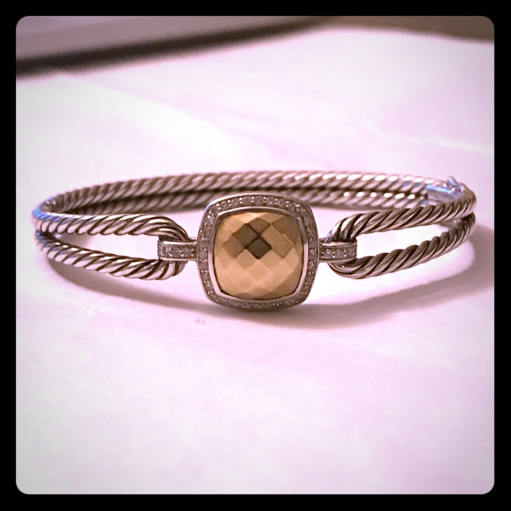{SOLD} David Yurman 18k Albion Dome Bracelet