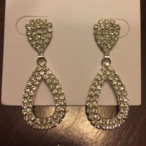 David's Bridal Beautiful Earrings - NWT!