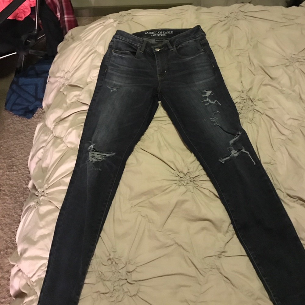 American Eager high waisted skinny jeans