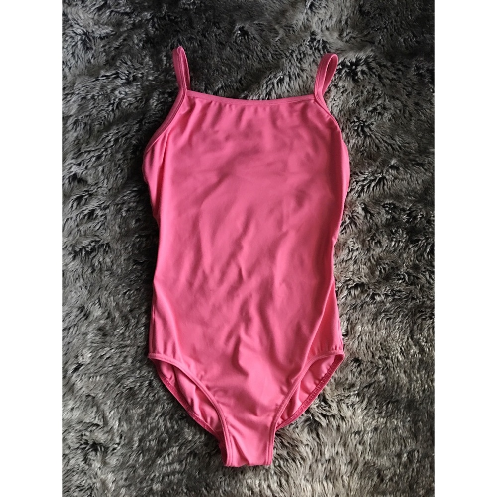 pink one piece swimsuit