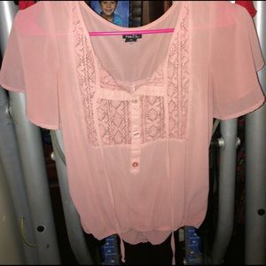Pink Rue 21 Top
