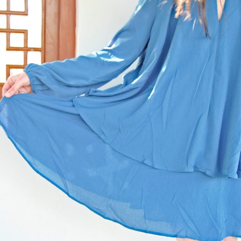 Last One! ✨ Point Sur Teal Blue Dress - Picture 3 of 8