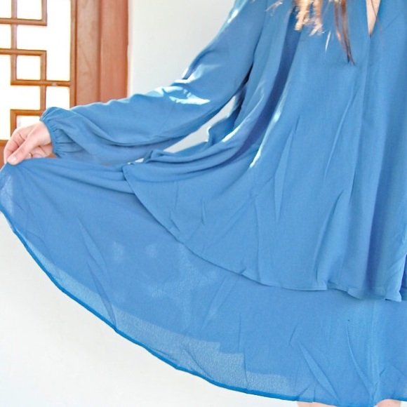 Last One! ✨ Point Sur Teal Blue Dress - Picture 3 of 8