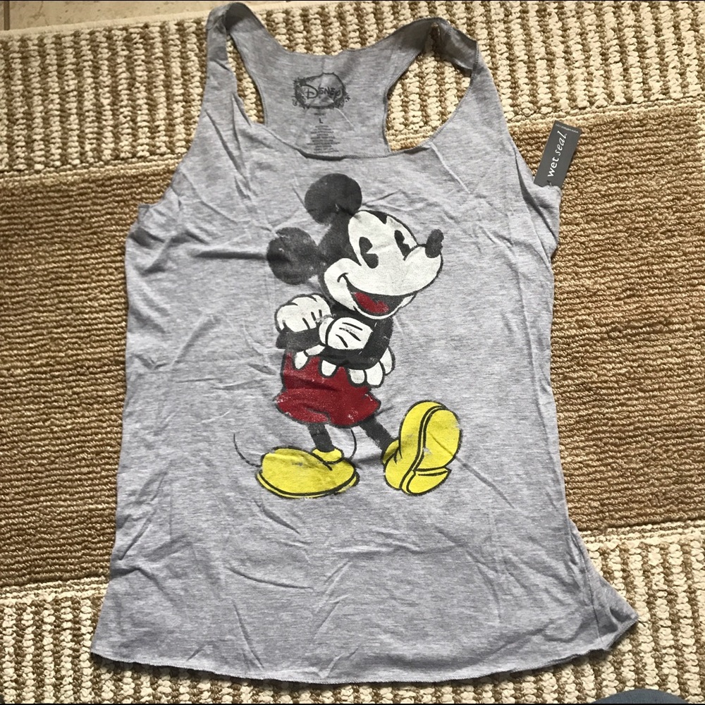 Wet Seal Mickey Mouse Tank