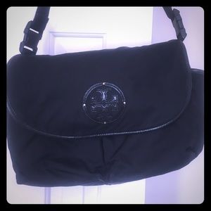 Tory Burch nylon Marion cross body diaper bag