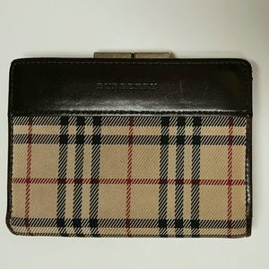 BURBERRY PLAID WALLET