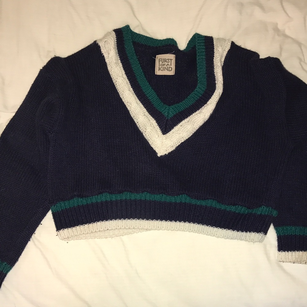 Vintage Cropped Sweater