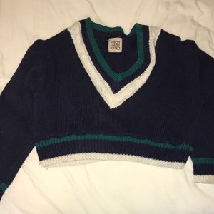 Vintage Cropped Sweater