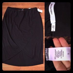 Maurices crossover skirt NWT