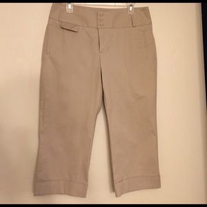 Banana Republic Khaki Capris