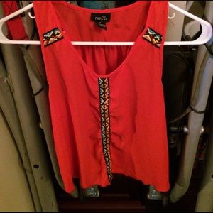 Scarlett Colored Tank