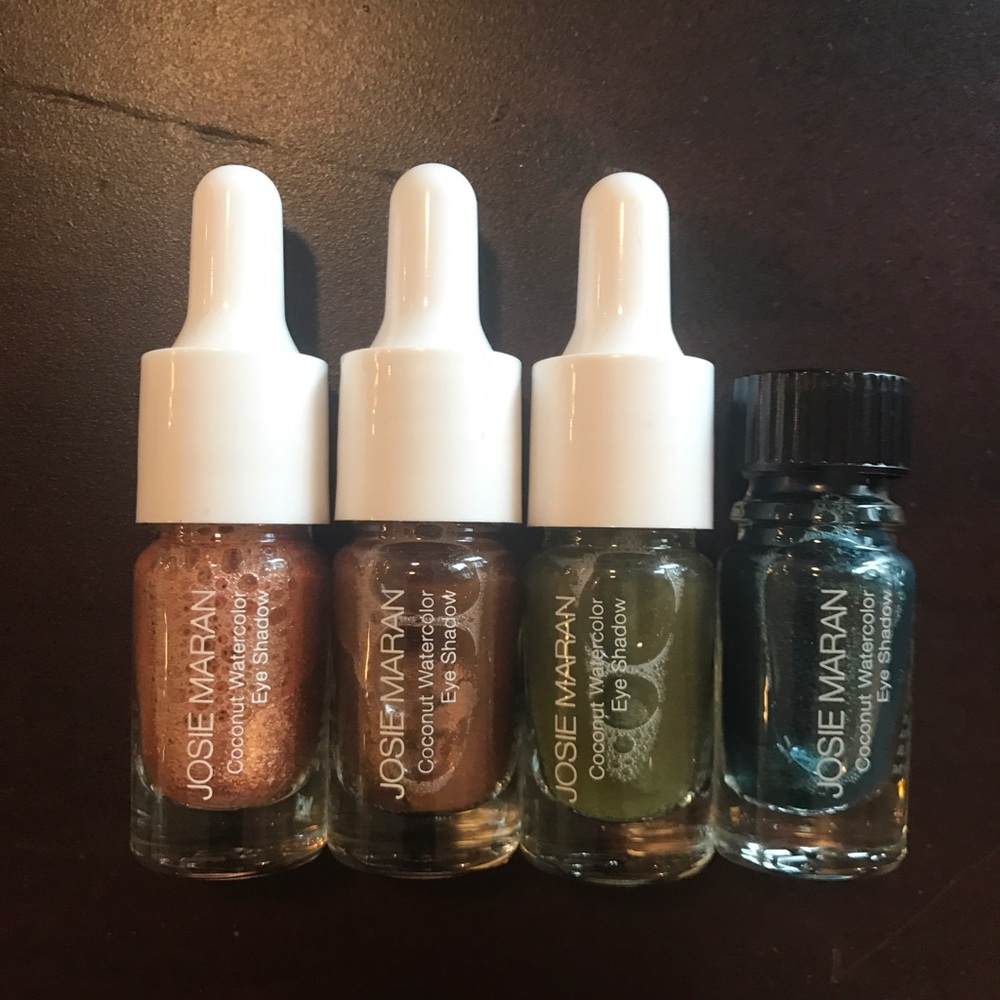 Josie Maran Coconut Watercolor Eye Shadow Bundle