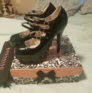 Bordello Mary Jane Platforms