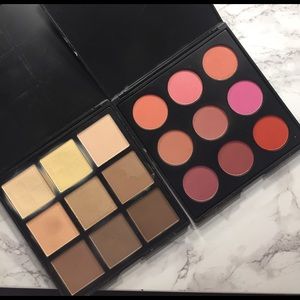 Morphe contour and blush palettes