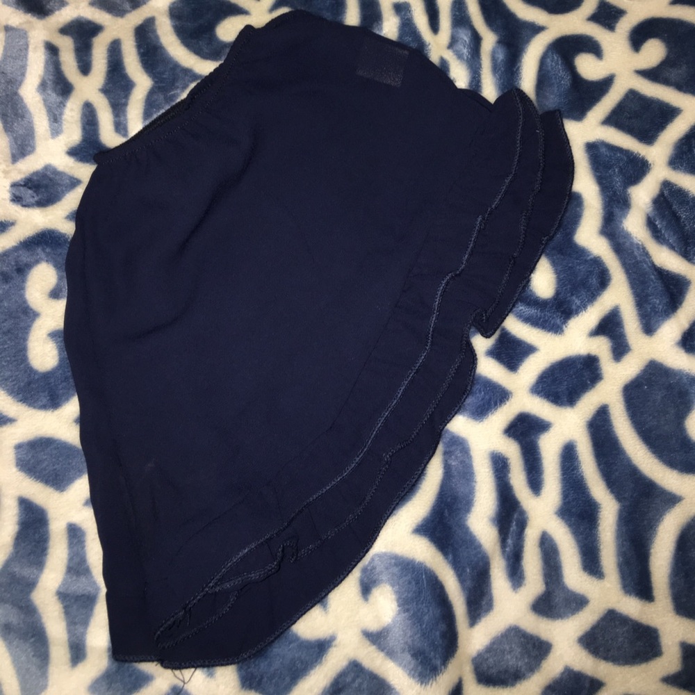 Navy blue shorts