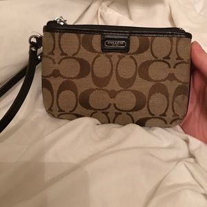 Coach wrist wallet