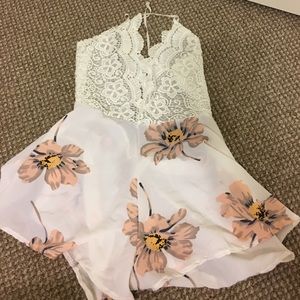 Floral romper