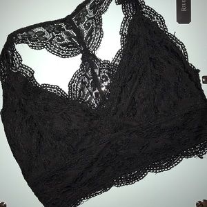 Black bralette