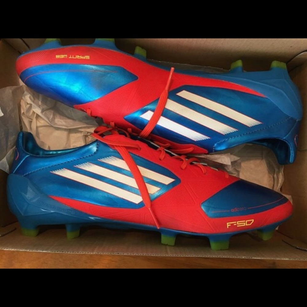 Blue F50 Adizero TRX-FG