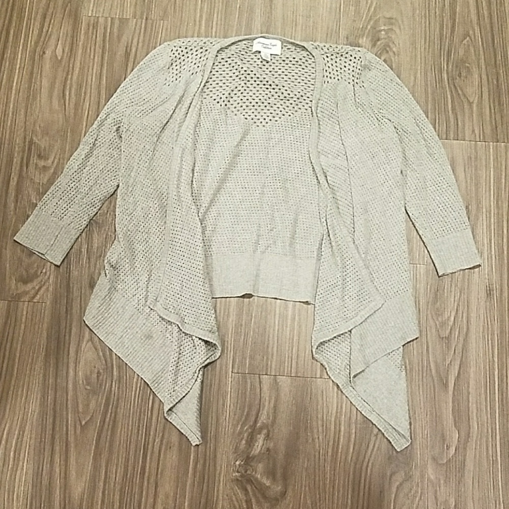 Grey American Eagle Cardigan