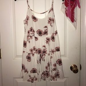 White Floral Dress
