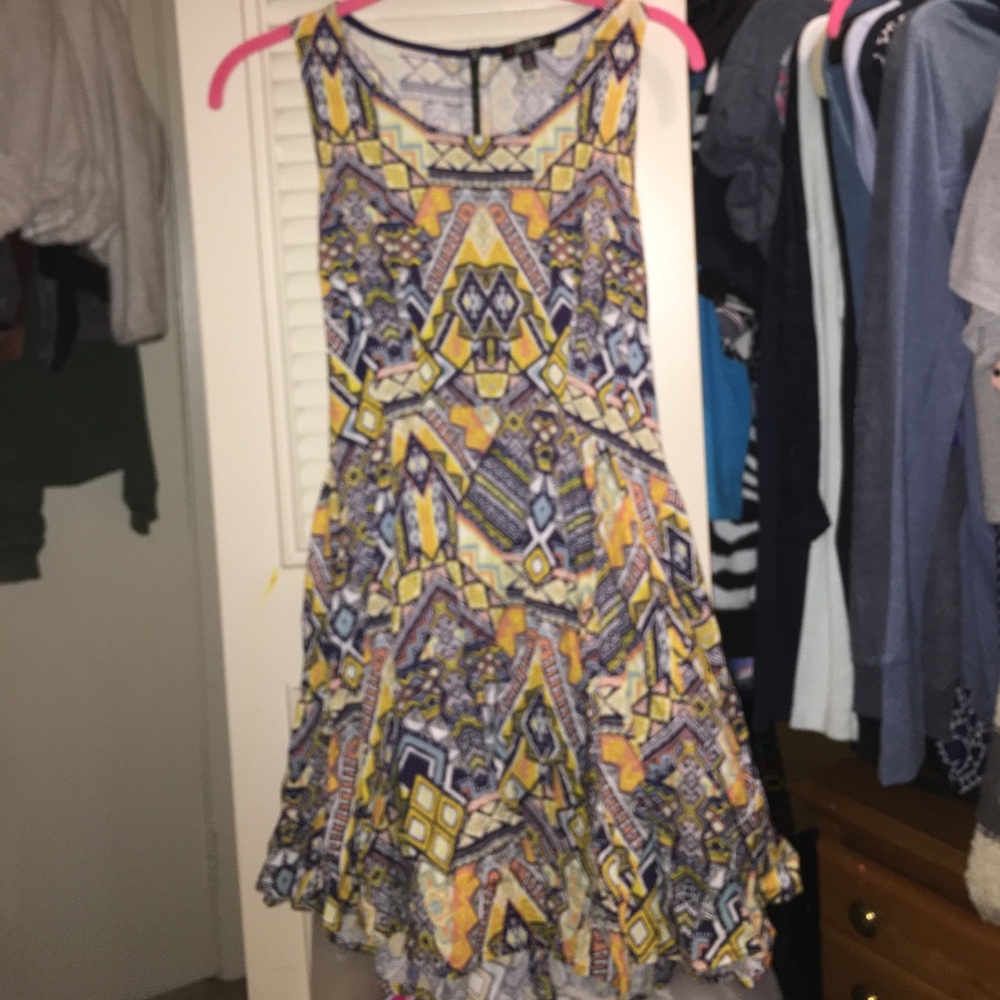 Tribal print dress