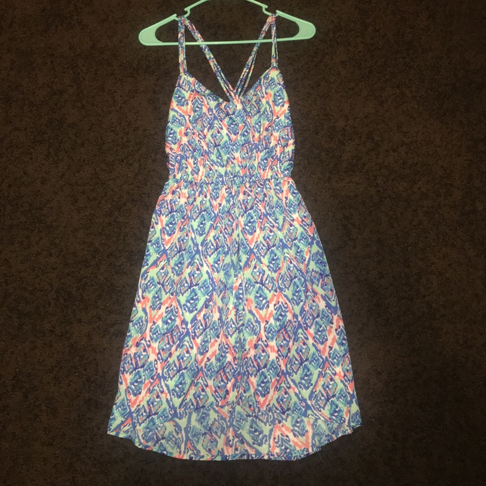 High low spring dress