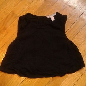 Forever 21 Crop Top Button Back