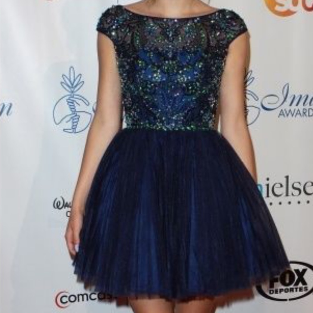 💥SALE💥Sherri Hill #2814 Navy dress