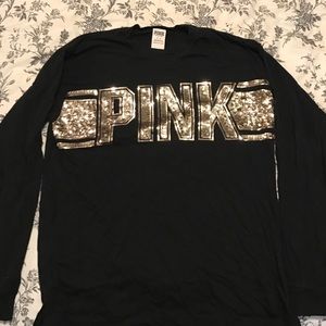 Sequin PINK long sleeve