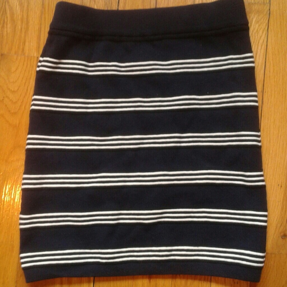 Forever 21 Striped Sweater Skirt