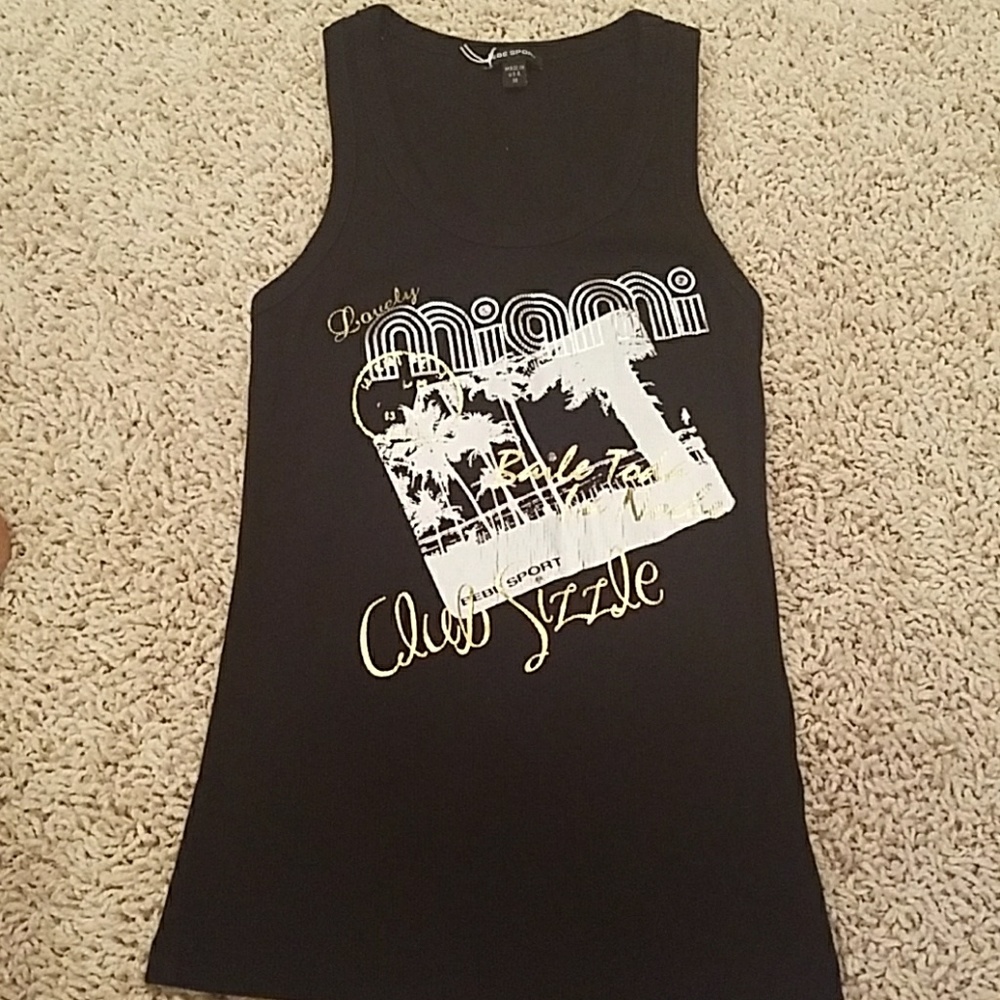 BEBE Tank.  Medium