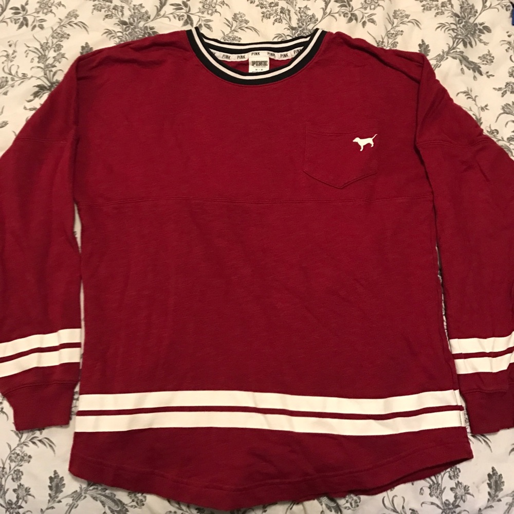 PINK long sleeve with pocket