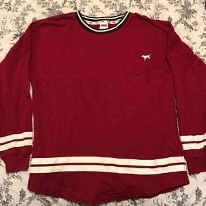 PINK long sleeve with pocket