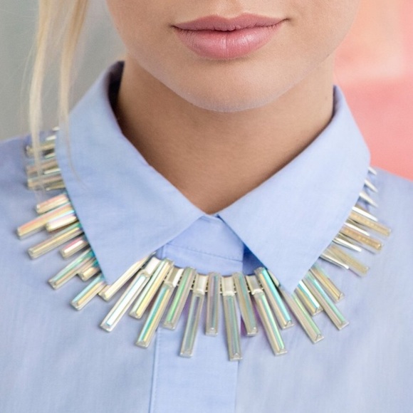 Kendra Scott Jewelry - Kendra Scott 'Kaplan' Iridescent Collar Necklace Kendra Scott Jewelry - Kendra Scott 'Kaplan' Iridescent Collar Necklace
